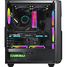 Корпус GameMax Revolt Black [166133] - мініатюра 2