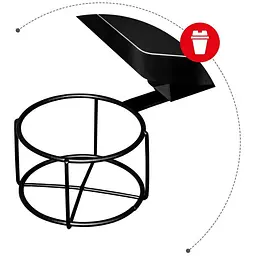 Комп'ютерний стіл Huzaro Hero 2.5 black - мініатюра 6