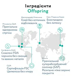 Підгузки Offspring Willy The Whale розмір L (9-13 кг) 36 шт. (DP-OI-FAT-L36P-WTW) - мініатюра 8