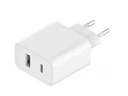 Мережевий зарядний пристрій Xiaomi Mi 33 W Wall Charger (Type-A+Type-C) EU White (BHR4996GL)