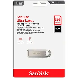 Flash SanDisk USB 3.2 Gen1 Ultra Luxe Type-C 256Gb (400Mb/s) - мініатюра 5