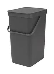 Відро для сміття Brabantia Sort&Go, 16 л, темно-сірий (109966) - мініатюра 3
