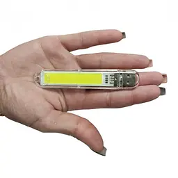 Мінісвітлодіодний USB Led ліхтарик світильник на 8 COP діодів - мініатюра 3