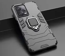 Чохол бампер Primolux Ring Armor для Xiaomi Redmi Note 12 5G Black - мініатюра 6