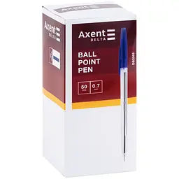 Набір ручок Axent DB 2065 кулькові 50 шт. сині (DB2065-02) - мініатюра 2