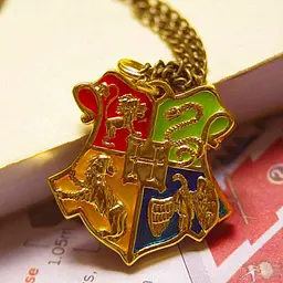 Кулон Гаррі Поттер Хогвартс Harry Potter Hogwarts 3,5 см HP 6.026 - мініатюра 3