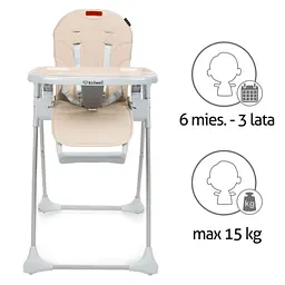 Стільчик для годування Kidwell BENO Beige - мініатюра 7
