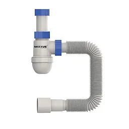 Сифон для умивальника Mixxus SU-05-A 1 1/2"×40 без випуску 40×40/50 MI8182