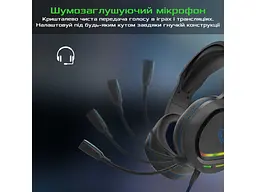 Навушники з мікрофоном Vertux Tokyo Blue (tokyo.blue) - мініатюра 3