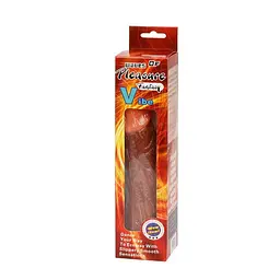Вібратор Baile Waves of Pleasure Fantasy Vibes, 21,5 см (коричневий) - мініатюра 8