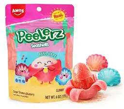 Желейні цукерки Amos Peelerz Seashells 170г - мініатюра 3