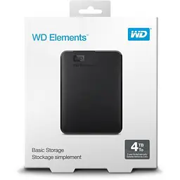 Зовнішній жорсткий диск 2.5" 4TB WD (WDBU6Y0040BBK-WESN) - мініатюра 7