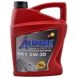 Моторна олива Alpine 5W-30 DX1 5л (1665-5)