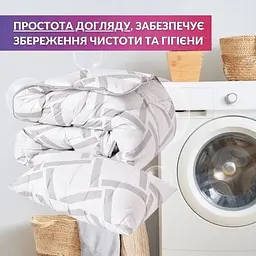 Набір Ideia Elegantly: ковдра + подушка євро, білий (8-35565) - мініатюра 5