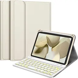 Чохол-клавіатура FINTIE для iPad mini (A17 Pro) 7-го покоління 2024 року/iPad mini 6-го покоління 8,3 дюйма, м'яка задня