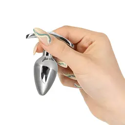 Анальна пробка Pillow Talk Sneaky Stainless Steel Butt Plug 6.6 см (сріблястий) - мініатюра 3