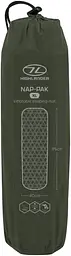 Килимок надувний Highlander Nap-Pak Inflatable Sleeping Mat XL 5 cm Olive (AIR073-OG) - мініатюра 3