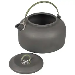 Чайник Bo-Camp Hard Anodized Anthracite/Green 1.4 л сірий (2200410) - мініатюра 3