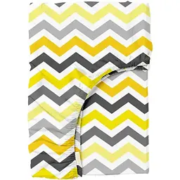 Простирадло на резинці Cosas YELLOW ZIGZAG 80х160х20 см (ZigYellowGrey_80х160х20)