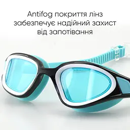 Окуляри для плавання Renvo Javari Уні Anti-fog Блакитний OSFM (2SG300-10) - мініатюра 6