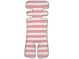 Підкладка для коляски та автокрісла FreeON pink-white