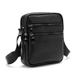 Чоловіча шкіряна сумка через плече Tiding Bag M56-3646A