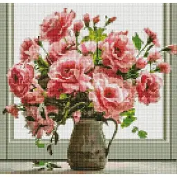 Алмазна мозаїка Аромат букета AMO7863 40х40 см