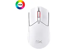 Миша HyperX Pulsefire Haste 2 Wireless White (6N0A9AA) - мініатюра 2