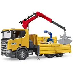 Спецтехніка Bruder Scania Super 560R з краном-маніпулятором 1:16 з аксесуарами (03551)