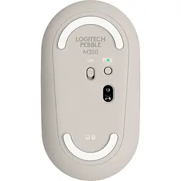 Миша комп'ютерна Logitech Pebble M350 Wireless Sand (910-006751, 910-006665) - мініатюра 4