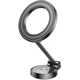 Тримач Hoco Advantage metal ring magnetic Car holder center console H51