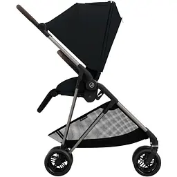 Коляска Cybex Melio Moon Black з бампером чорна (522002647) - мініатюра 6