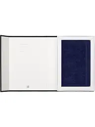Записник Moleskine Velvet середній, Лінійка Фіолетовий + бокс (LCNBVELVQP060B) - мініатюра 2