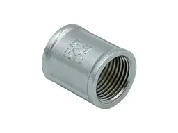 Муфта RAFTEC 3/4"Вх1/2"В латунь, ВВ, DN20х15, нікель, MP0201 - мініатюра 4