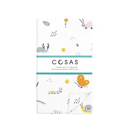 Дитяча постільна білизна в ліжечко ORANGE BEES, білий (Bees_Mustard_140) - мініатюра 5