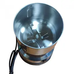 Кавомолка електрична Domotec MS-7114, нержавіюча сталь, 200 Вт, контейнер 70 г - мініатюра 2
