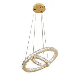 Люстра стельова LED Levistella 802L7162 GD, 34W, сучасний стиль, золото