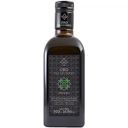 Оливкова олія Oro del Desierto Extra Virgin органічна Picual 500 мл
