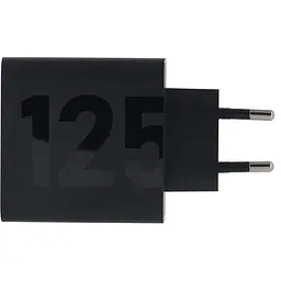 Мережевий зарядний пристрій Motorola TurboPower 125W + Cable Type-C to Type-C Black [SJMC1252] [117777] - мініатюра 4