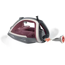 Праска Tefal Ultragliss Plus 2800 Вт бордово-сіра (FV6840E0) - мініатюра 4