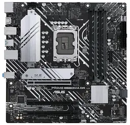 Материнська плата ASUS PRIME B660M-A D4 (PRIME B660M-A D4) (Socket 1700, Intel B660, Micro-ATX) Б/в