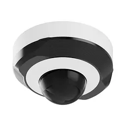 IP-відеокамера 5Mp Ajax DomeCam Mini (5 Mp/2.8 mm) (8EU) ASP White f=2.8mm з мікрофоном (26-00375) - мініатюра 4