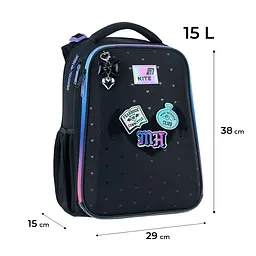 Рюкзак для початкової школи Kite Education каркасний 531 MH Чорний (MH26-531M) - мініатюра 3