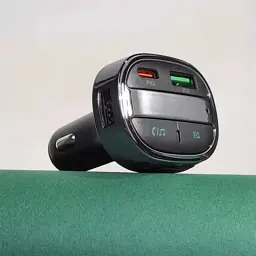 FM модулятор HOCO E70, Black, Box - мініатюра 6