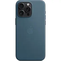 Чохол Apple FineWoven Case with MagSafe для iPhone 15 Pro Max Pacific Blue (MT4Y3ZM/A) [92921] - мініатюра 2