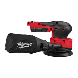 Шліфмашина ексцентрикова акумуляторна безщіткова MILWAUKEE, M18 FROS125-502X, Ø125мм (ЗУ, 2х5Ач) - мініатюра 5
