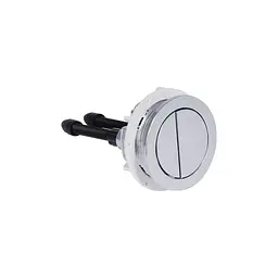 Комплект арматури Mixxus Premium Button-1806-1/2" спускна 2-х кнопочна + наповнювальна з нижнім підведенням, пластикове різьблення 1/2" MP6721, Білий - мініатюра 2