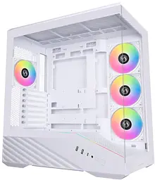 Корпус Lian Li Vector V100R Tempered Glass без БП White (G99.V100RW.01) - мініатюра 1