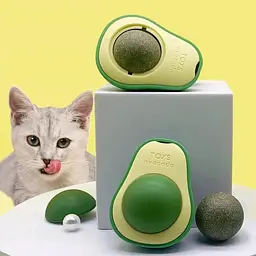 Ласощі для котів Лизун Куля Авокадо з котячою м'ятою - мініатюра 2