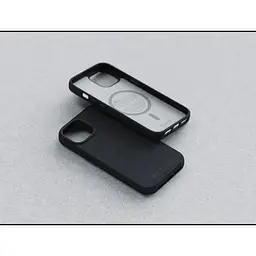 Чохол-накладка Njord Suede MagSafe Case Black для iPhone 15 (NA51SU00) - мініатюра 7